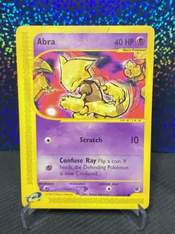 Pokemon Abra Expedition Base Set Card 93/165 Common - Image 1