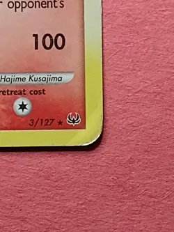 Pokemon Blaziken Platinum #3/127 HP130 Reverse Holo Rare 2009 Fire Spin Card - Image 5