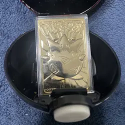 Pokemon Togepi 1999 23K Gold Plated Trading Card Original Packaging Red Box - Image 3