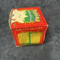 Pokemon Togepi 1999 23K Gold Plated Trading Card Original Packaging Red Box - Image 5