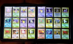 Japanese Pokemon Vintage 24 Card Lot Holo Rares Pichu Mewtwo PLAYED-NM - Image 1