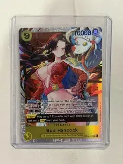 Boa Hancock OP14-112 SR Character Holo Card 10000 Power Azure Sea's Seven - Image 1