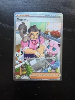Pokemon Saguaro Holo TCG Card 270/193 Sv02: Paldea Evolved - Image 1