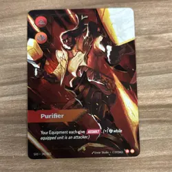 SFD Purifier 241/221 Lucian Standard Card Stock Collectible Card Game - Image 1