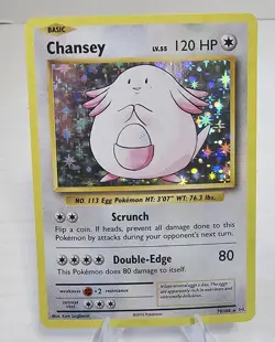 Pokemon Chansey 70/108 Rare Holo XY Evolutions Pokemon Card TCG - Image 1