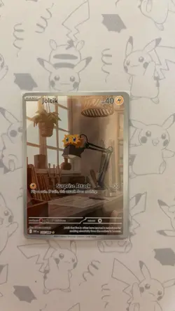 Pokemon TCG S&V White Flare: Joltik 116/086 Illustration Rare Card - Near Mint - Image 1