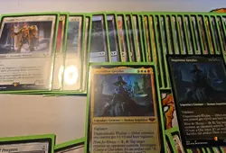 Opened And Sleeved Forces of the Imperium Commander Deck MTG Warhammer 40K - Image 2