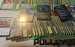 Opened And Sleeved Forces of the Imperium Commander Deck MTG Warhammer 40K - Image 5