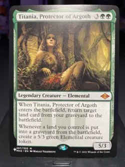 Titania Protector of Argoth 287/303 NM Magic The Gathering - Image 1