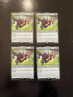 Groundchuck & Dirtbag X4X NM/M Teenage Mutant Ninja Turtles TMT Magic MTG - Image 1