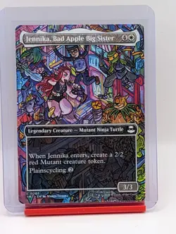 Jennika, Bad Apple Big Sister [Borderless] #203 Magic TMNT - Image 1