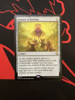 Banner of Kinship 0127 Rare Foundations MTG FDN EN NM - Image 1