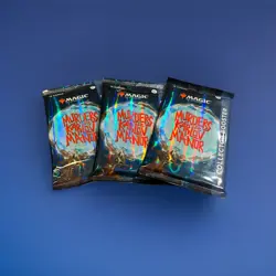 (3) 💀 MTG Murders at Karlov Manor Collector Boosters Magic NEW - Image 1