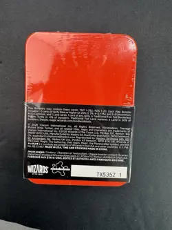 Magic: The Gathering Teenage Mutant Ninja Turtles Tin 3 Boosters NEW SEALED - Image 3