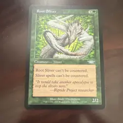 Magic: The Gathering Root Sliver Creature Legions Green Uncommon Regular English - Image 1