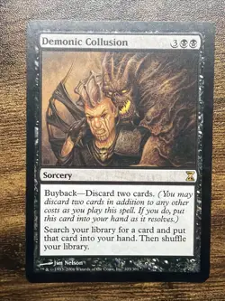 Magic The Gathering Demonic Collusion Time Spiral Regular Near Mint - Image 1
