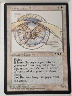 Ivory Gargoyle - Alliances - Magic the Gathering MTG Nice! - Image 1