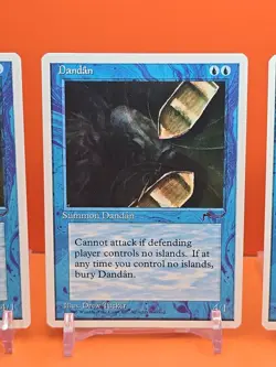 🔵🔵🔵 (4) 1995 Magic The Gathering CHRONICLES DANDAN UNPLAYED 🔵🔵🔵1 - Image 3
