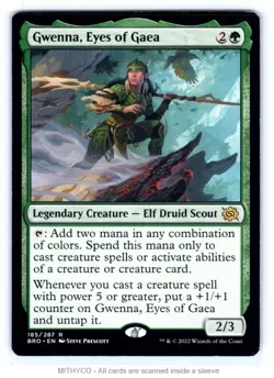 MTG Gwenna, Eyes of Gaea The Brothers' War NM - Image 1