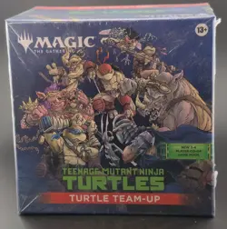 Sealed Teenage Mutant Ninja Turtles Team-Up Box Magic MTG New Sealed - Image 1