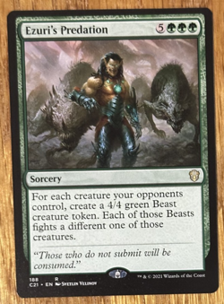 MTG Commander 2021, Ezuri's Predation - Image 1