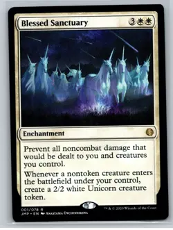 MTG - Jumpstart #1 Blessed Sanctuary (a) - Image 1