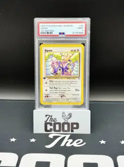 2000 Pokemon Neo Genesis 1st Edition Aipom 26/111 PSA 9 - new slab - Image 1