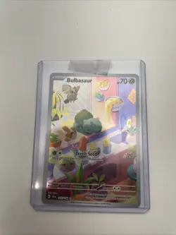 Pokemon TCG Bulbasaur 143/142 Stellar Crown Illustration 2024 Edition - Image 1