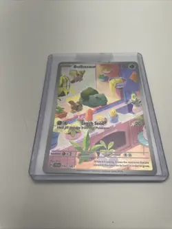 Pokemon TCG Bulbasaur 143/142 Stellar Crown Illustration 2024 Edition - Image 2