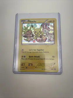 Pokemon Pikachu TCG XY95 XY Black Star Promo Holo Card - Image 1