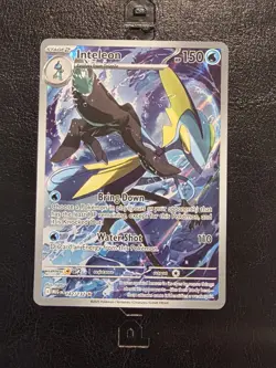 Pokemon TCG Inteleon 142/132 IR Illustration Rare ME01: Mega Evolution NM - Image 1