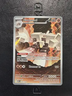 Pokemon TCG Garganacl 147/132 ME01: Mega Evolution Illustration Rare IR NM - Image 1