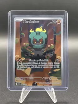 Pokemon Mega Evolution Marshadow TCG Illustration Card 146/132 - Image 1