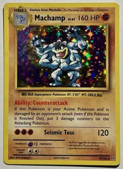 Machamp 59/108 (MP) Holo Rare XY Series: Evolutions 2016 Pokemon Card TCG - Image 1