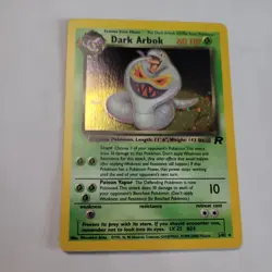 Pokemon Dark Arbok 2/82 Team Rocket Holographic Rare - LP - Image 1