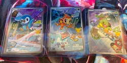 Pokemon First Partner Illustration Collection Series 1 Gen 4 Sinnoh Starters - Image 1