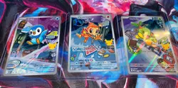 Pokemon First Partner Illustration Collection Series 1 Gen 4 Sinnoh Starters - Image 4