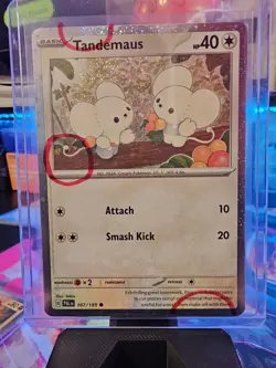 Tandemaus (Cosmos Holo) 167/193 Promo Pokemon Multiple SWIRLS 🌀🌀🌀 - Image 2