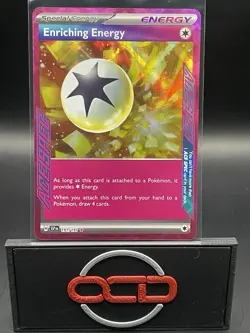 Pokemon TCG Enriching Energy 191/191 Surging Sparks Ace Spec Trainer Rare NM - Image 1
