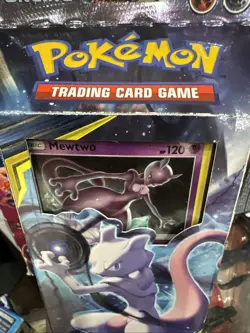 Pokemon TCG: Sun and Moon Team Up Mewtwo Theme Deck Hanger Box Sealed - Image 4
