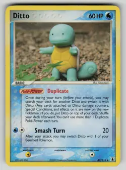 Ditto 40/113 Uncommon Delta Species Pokemon DMG - Image 1
