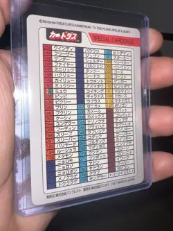 Pokemon 1997 Pocket Monsters Checklist Special Charizard Kanto Trio CUSTOM NM+ - Image 2