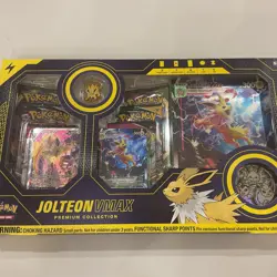 2022 Pokemon TCG Jolteon VMAX Premium Collection Box Factory Sealed - Image 1