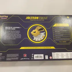 2022 Pokemon TCG Jolteon VMAX Premium Collection Box Factory Sealed - Image 2