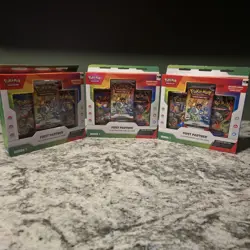 (x3) Pokemon TCG First Partner Illustration Collection Series 1 Lot of 3 - Image 1