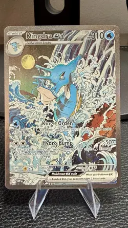 Kingdra EX 131 Pokemon TCG Scarlet & Violet Black Star Promo - Image 1