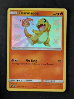 2019 Pokemon CHARMANDER #SV6/SV94 SM Hidden Fates Shiny Vault Holo ENG - Image 1