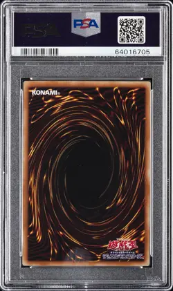 2015 YU-GI-OH! JPN CROS-CROSSED SOULS GHOST RARE CLEAR WING SYNCHRO DRAGON PSA 9 - Image 2