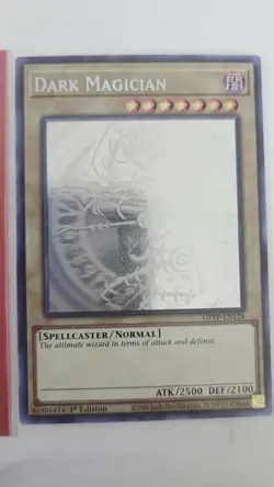 Yugioh! Dark Magician GFTP-EN128 | Ghost Rare 1st Edition | NM PACK FRESH - Image 2