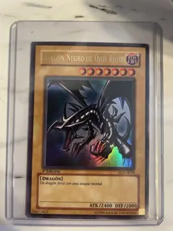 Konami Red-Eyes Black Dragon LDD-S070 1st Ed Spanish Legend Blue Eyes ATK/2400 … - Image 1